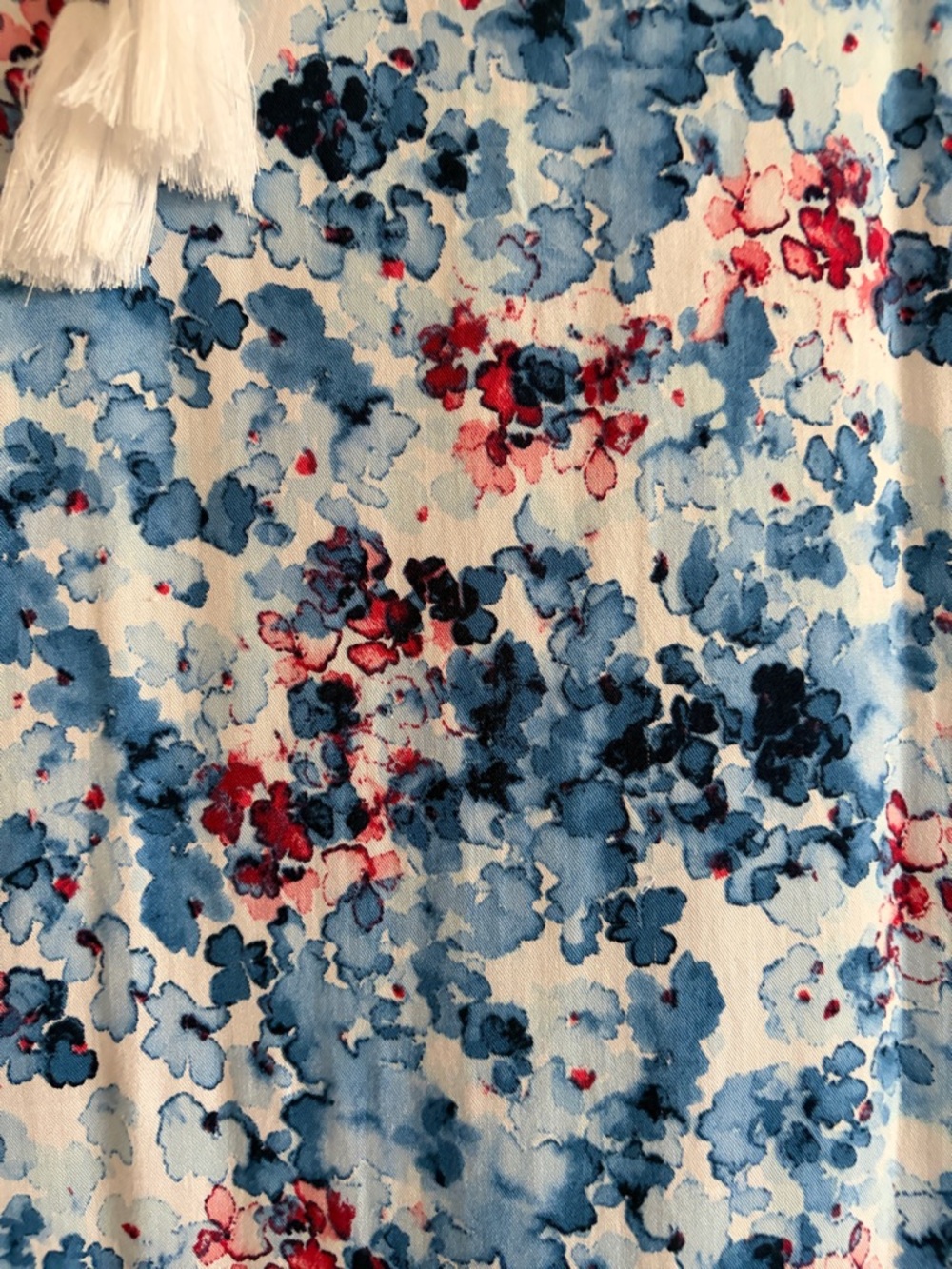 crown & ivy Blue and Red Floral Sleeveless Dress - Picture 4 of 5